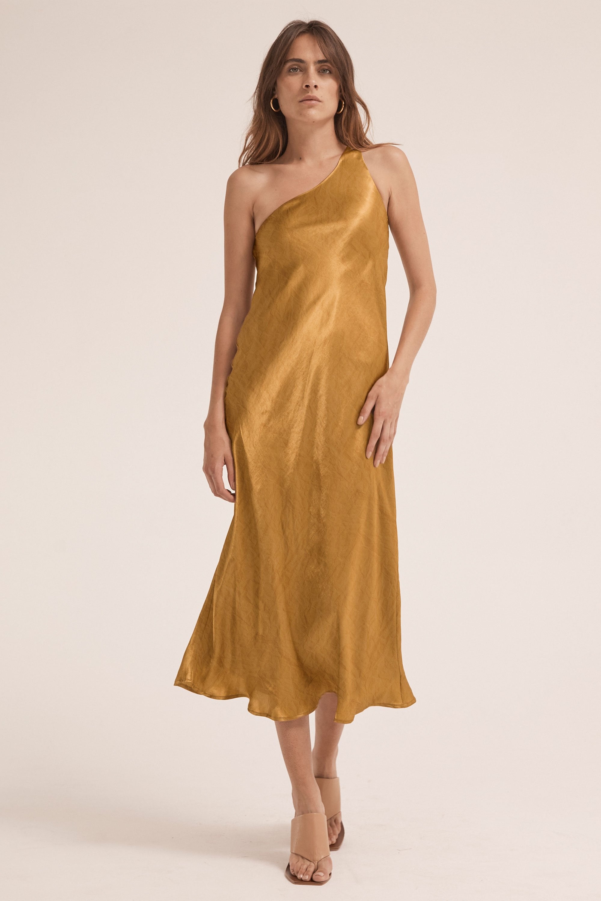 One shoulder 2024 slip dress